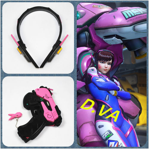 守望先锋DVA宋哈娜手枪耳机道具