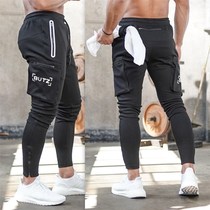 Muscle doctor autumn and winter multi-functional fitness pants men's running elastic training Leggings brothers leisure sports pants