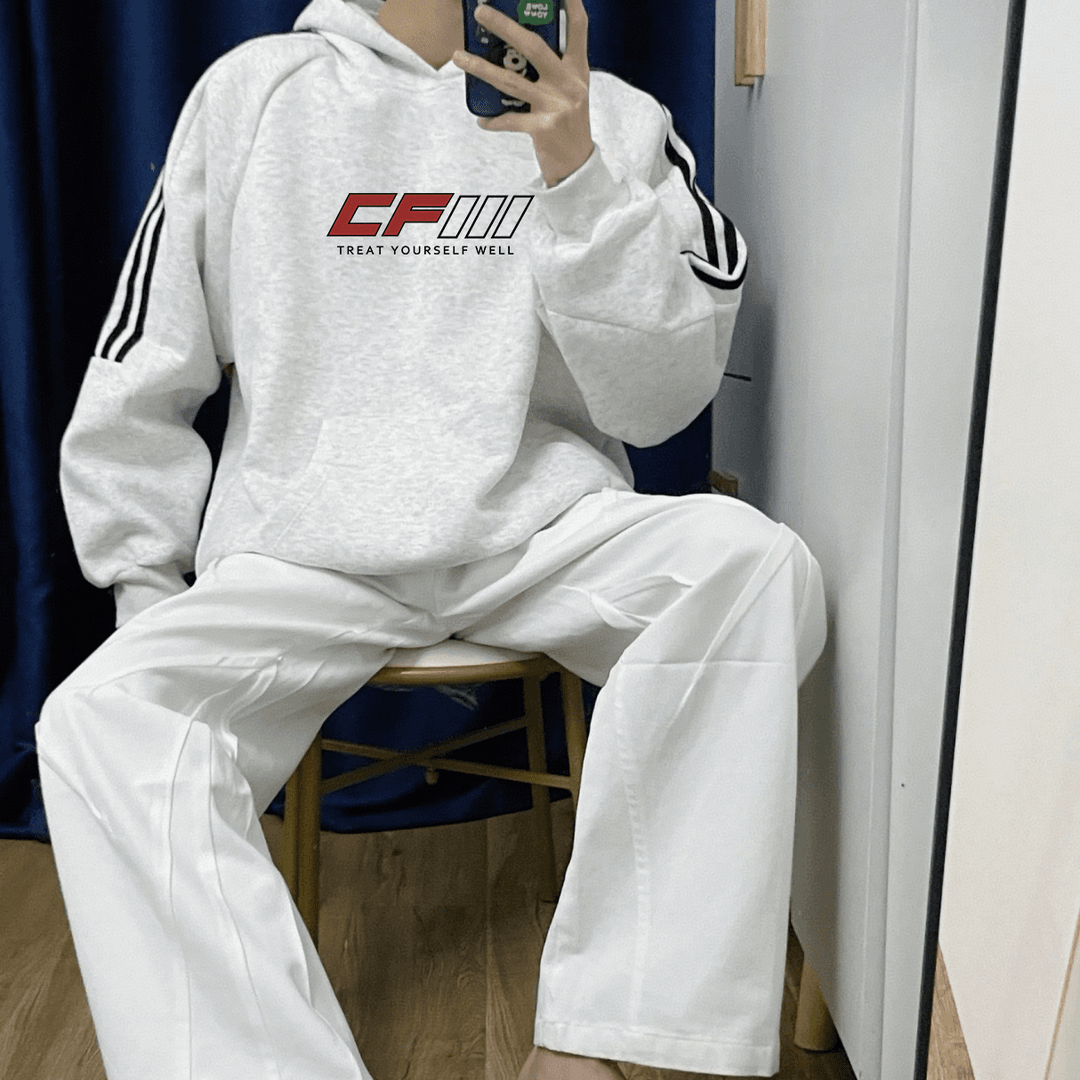 秋冬哈办潮流时尚宽松休闲上衣男