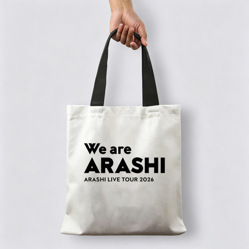 岚ARASHI26年演唱会周边帆布包