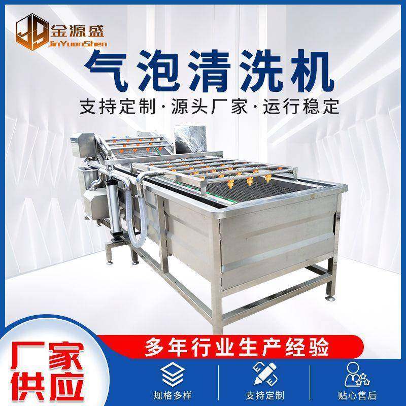 商用果蔬清洗机全自动气泡清洗机瓜果蔬菜去除农药蔬菜洗菜机设备