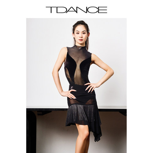 TDANCE小高领连体上衣