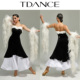 TDANCE女摩登舞蹈 国标舞比赛服华尔兹连衣裙演出CM02 双重乐章