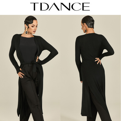 TDANCE拉丁长款长袖外搭