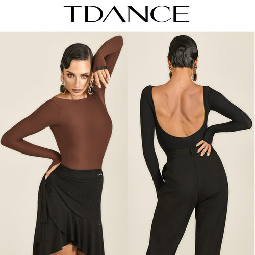 TDANCE船型领长袖上衣