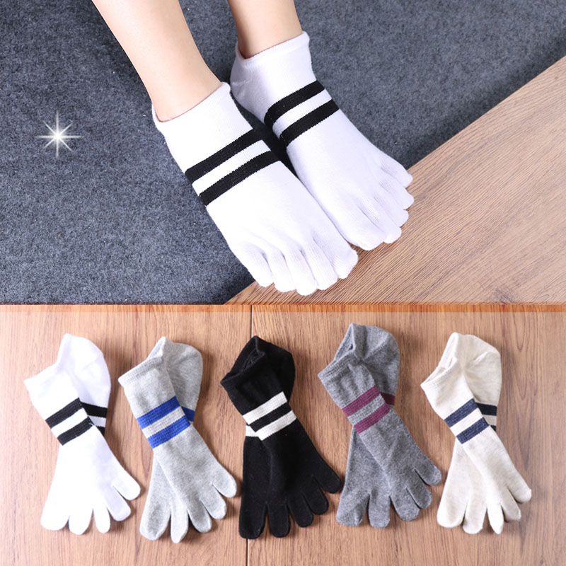 棉百搭防臭夏季女五指袜脚趾袜