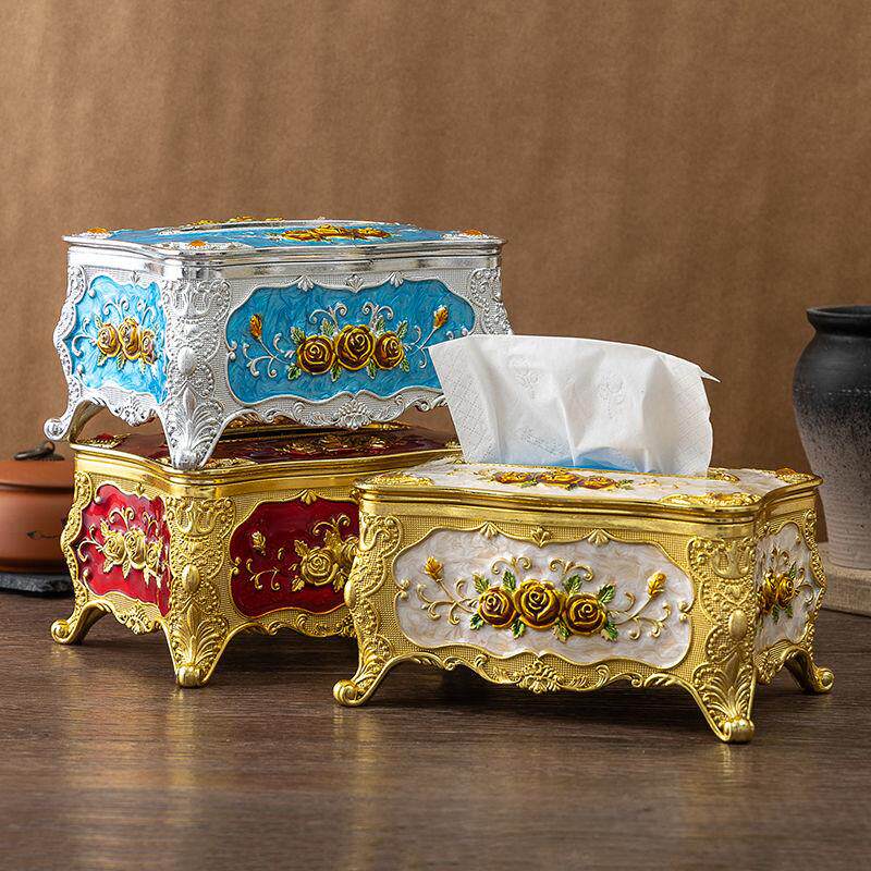 欧式卧室桌面抽纸盒家用客厅餐厅办公室时尚网红纸巾盒,收纳整理,纸巾盒,淘宝优惠券,粉丝福利购,淘宝优惠卷