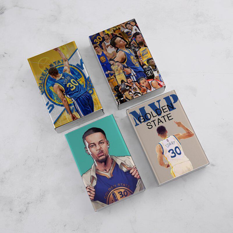 爆款库里nba球星科比乔丹男士女士烟盒20只装铝合金防压抗摔盒子