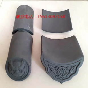 瓦片青瓦仿古瓦装饰瓦板瓦旧瓦泥瓦小蓝瓦滴水翘角屋顶中式屋面庭