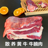 生牛肉 新鲜牛腩肉 肚腩肉 500g 新鲜牛肉 正宗农家散养黄牛肉