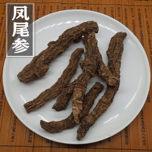 凤尾参 500克野生 无硫中药材 冷背追风箭公鸡花根互叶马先蒿