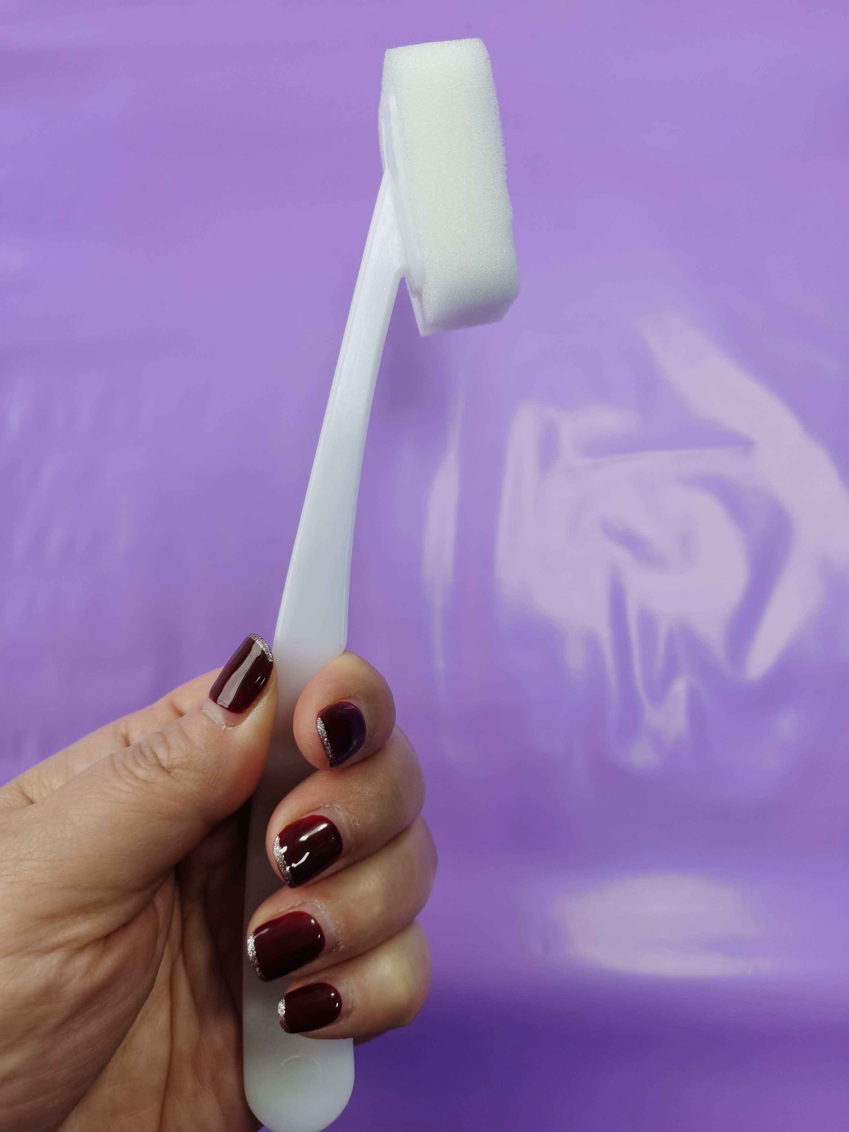 诊所医院海绵刷伤口创口清洁护理消毒刷申的加长手柄海棉刷SD6009