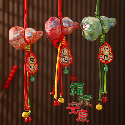 2026马年葫芦福禄门挂车载装饰