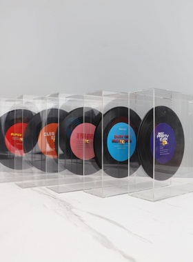 欧式简约黑胶唱片摆件，客厅电视