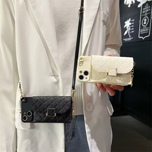 A37适用三星S26手机壳S25S24F 四方扣卡包S23Ultra斜跨A57A56A55A54A53A52A51A26A25A24A23A34A36A17女S21S22