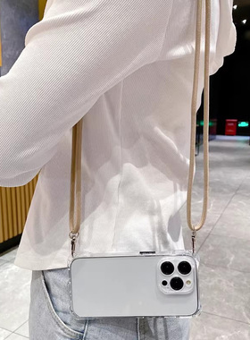 A5适用oppo手机壳A58四角挂孔扣Reno14 13 K12K11K9x透明Find x7 x8s背带挂绳A1A2A3Pro斜挎A97A72A96A32A93s