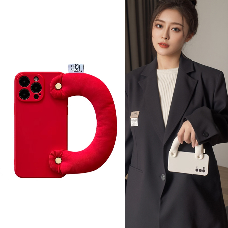 充棉手提包iPhone16手机壳15苹果