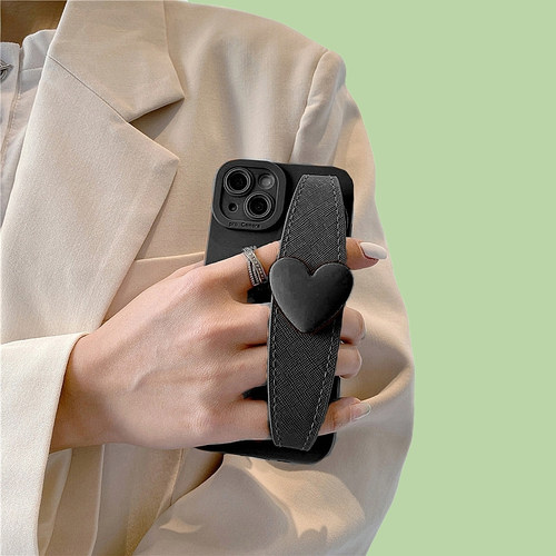 适用OnePlus一加Turbo6v手机壳Ace6T Ace5爱心Ace6至尊版Ace6xPro简约黑色Ace3V斜跨Ace2女15 13手腕带12套11
