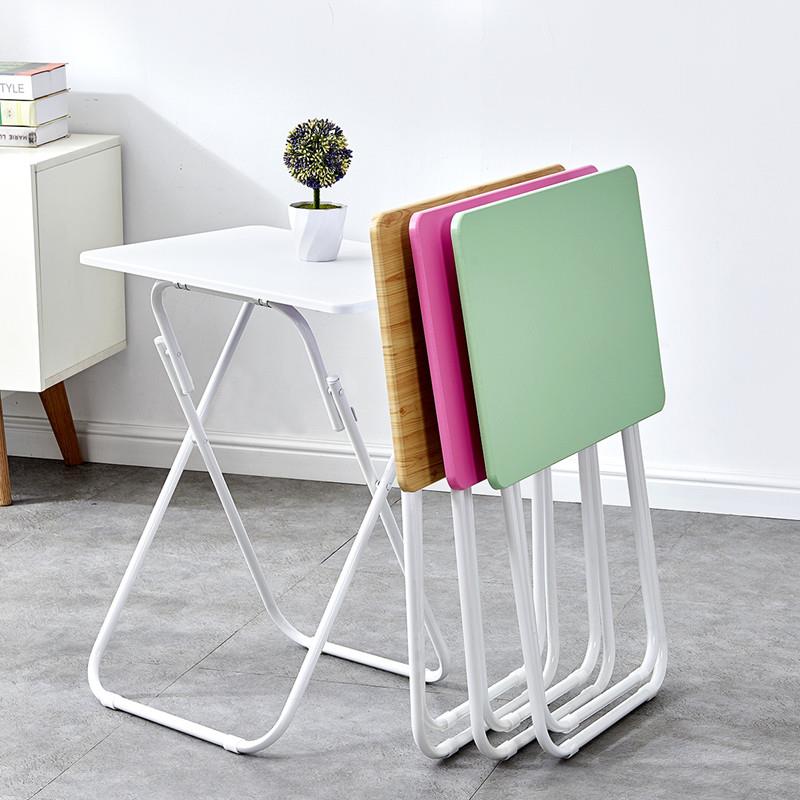 简约可携式折叠桌 单人学习书桌与简易餐桌两用