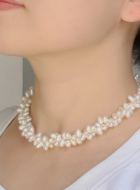 东方绳原创设计天然淡水珍珠项链