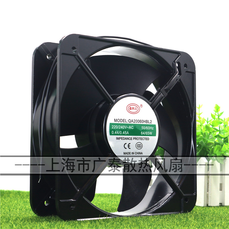 QA20060HBL2 鑫枫达 220V 0.45A 20CM 20060 轴流风机 散热风扇