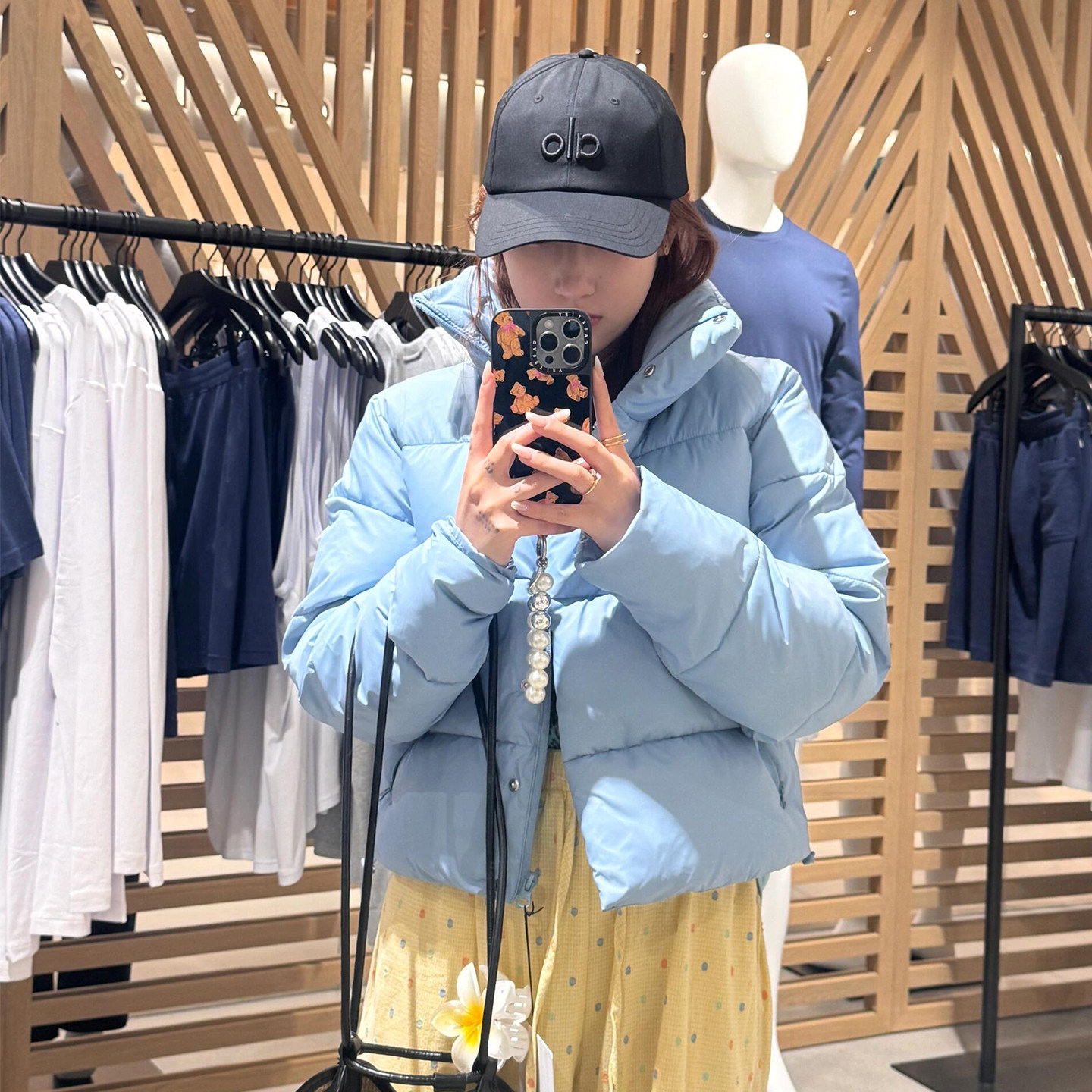 ALO短款立领泡芙棉服面包服外套