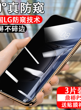 适用鼎桥P50防窥膜ava-pa00防窥tdtech钢化膜td-tech手机avapaoo