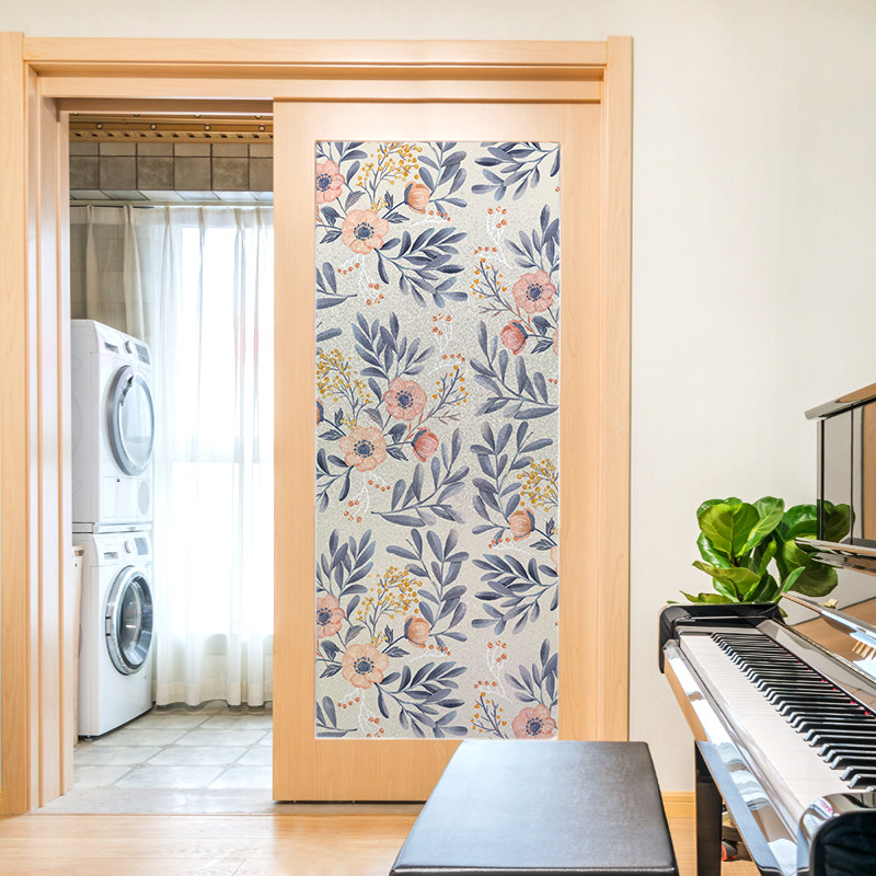 客厅阳台落地窗遮光玻璃贴纸防走光推拉门玻璃纸防窥膜透光不透明