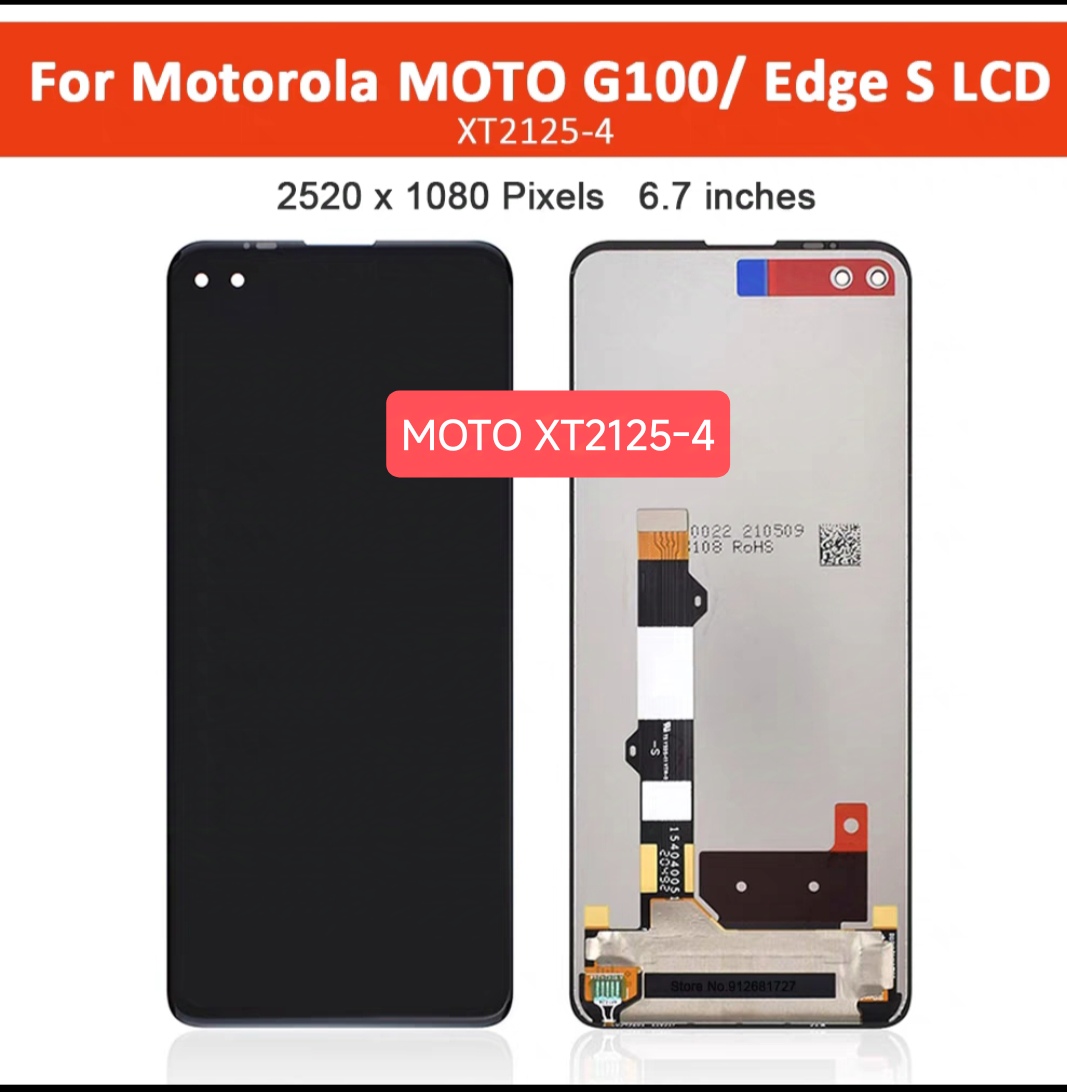 适用摩托罗拉edge s手机屏幕总成 XT2125-4触摸屏g100内外一体屏