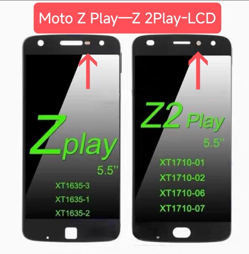 适用摩托罗拉Z2play屏幕总成XT1710 Z Play XT1635一体显示屏/LCD
