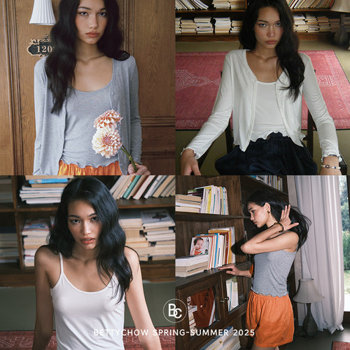 奢品桑蚕丝混纺吊带+云朵开衫