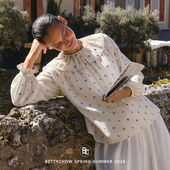 小众衬衣轻奢休闲上衣 南法刺绣小花朵衬衫 惊喜特价 BettyChow