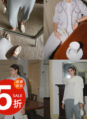 【惊喜特价】Bettychow一体无缝羊绒奶奶裤9分裤百搭直筒裤羊毛裤