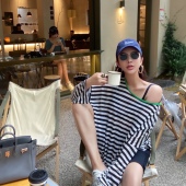 时尚 BettyChow 宽松t恤 夏季 长袖 囤货区 冰爽天丝宽松防晒衫