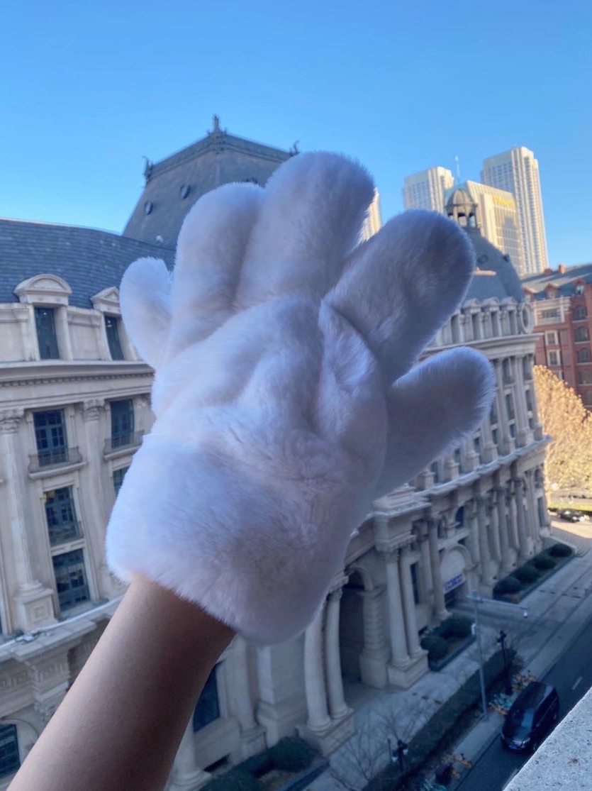 BettyChow治愈系列熊爪子手套