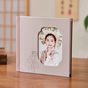 簪花相册定制古装 宝宝儿童手机照片做相册写真婚纱中国风汉服古风