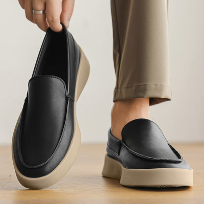 简约百搭款~潮流时尚休闲豆豆鞋~