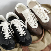 阿甘平底轻便黑色软底休闲板鞋 德训鞋 赛车鞋 复古棕色美式 男士 夏季