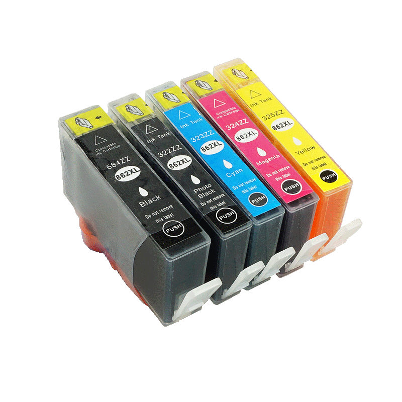 适用惠普B209A墨盒C310A墨水盒3520 D5468 C410D B8550墨盒862xl