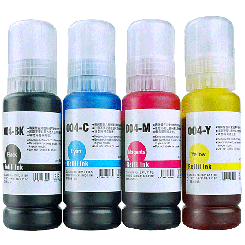 壹诺004墨水爱普生L3163墨水L3167 L3169 3109 L3161 L3168打印机_虎窝淘