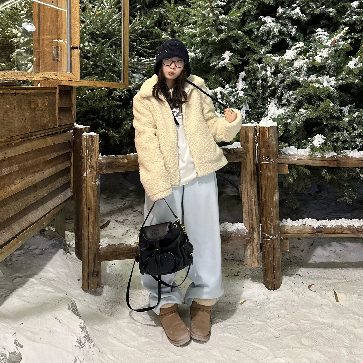 Our2【正肩摇粒绒】秋冬夹棉百搭休闲保暖摇粒绒长款拉链外套上衣