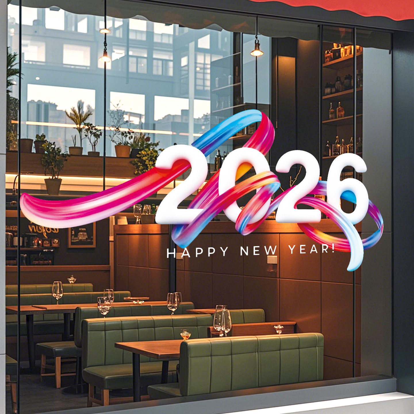 26年新款窗花窗户静电贴画新年玻璃贴纸商场酒店马年氛围布置装饰,家居饰品,门贴,淘宝优惠券,粉丝福利购,淘宝优惠卷