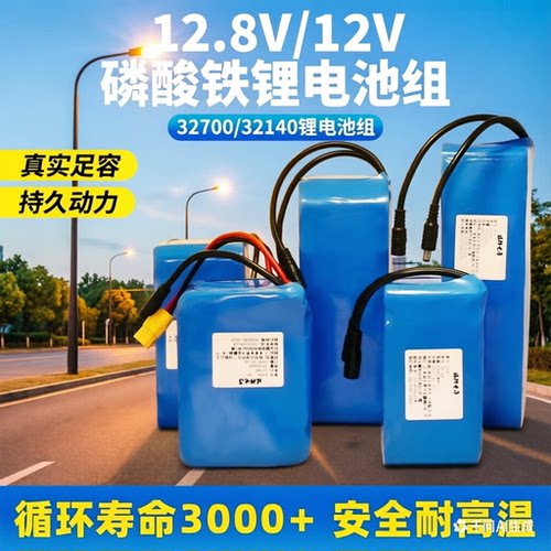 【寿命2000+】12V磷酸铁锂电池