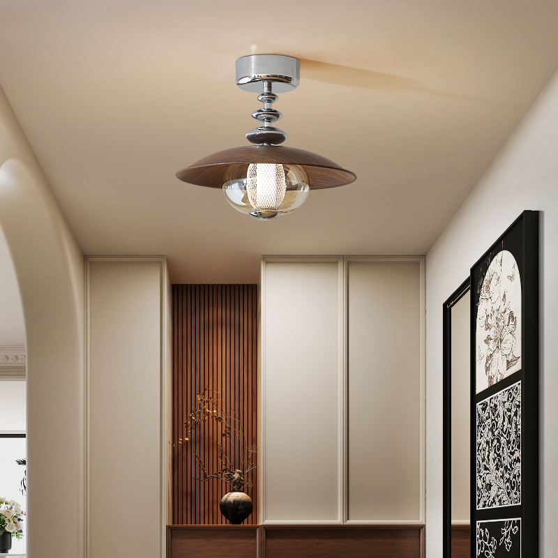 复古阳台过道走廊入户吸顶灯