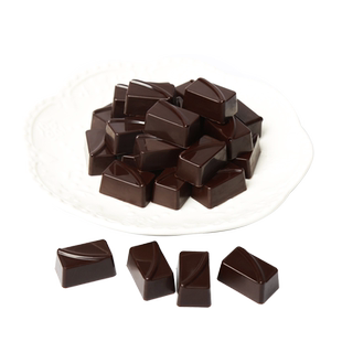 AMOYUU手工纯黑巧克力苦味木糖醇无蔗糖纯可可脂袋装节日零食750g