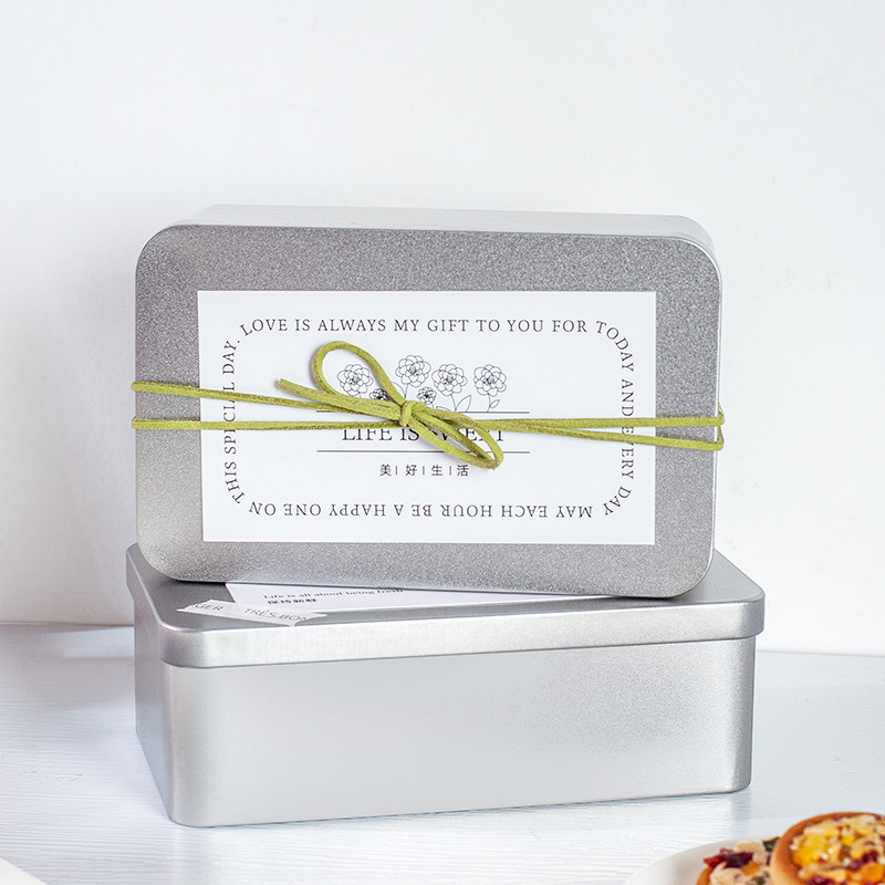 雪花酥包装铁盒烘焙曲奇饼干牛轧糖可可脆片蛋糕高档铁罐礼品盒,厨房/烹饪用具,点心包装盒/包装袋,淘宝优惠券,粉丝福利购,淘宝优惠卷