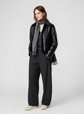 官网299女装保暖休闲长裤/休闲裤裤子2025秋冬新款防风479402