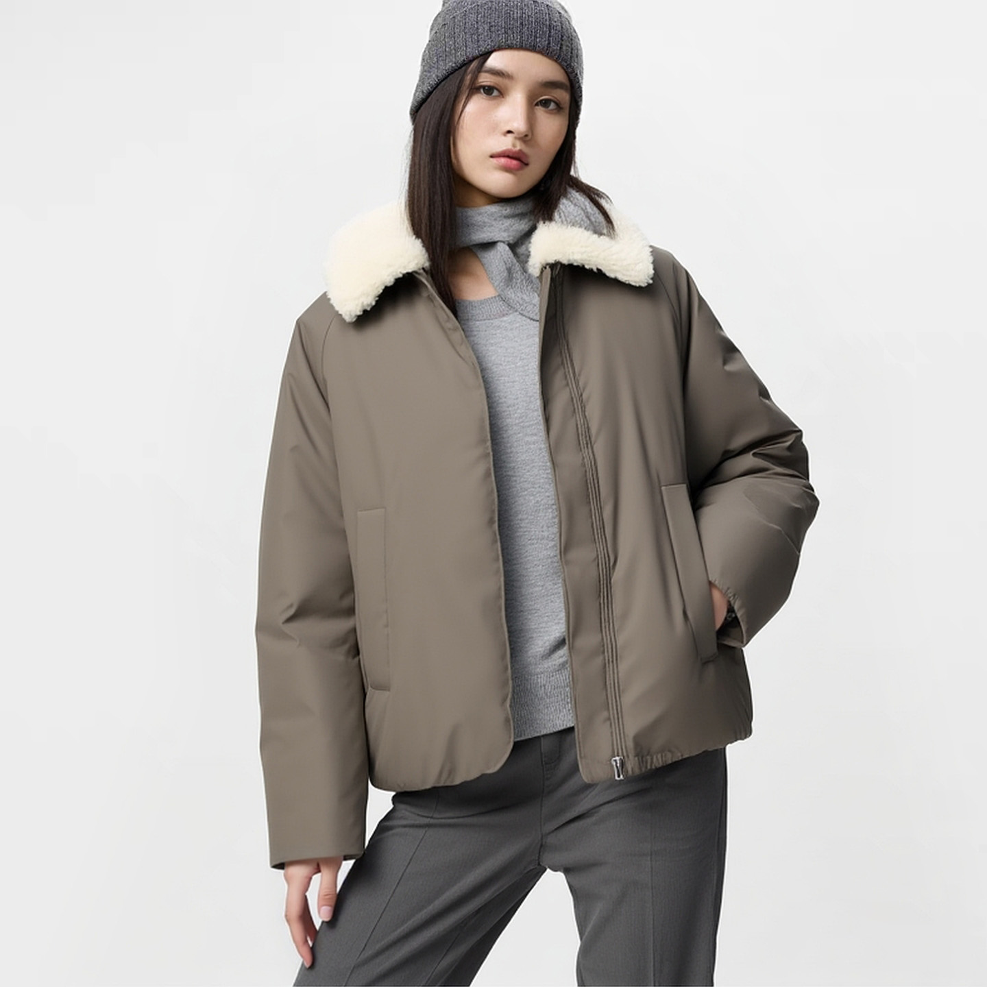 空气棉服茄克/外套秋冬保暖夹克