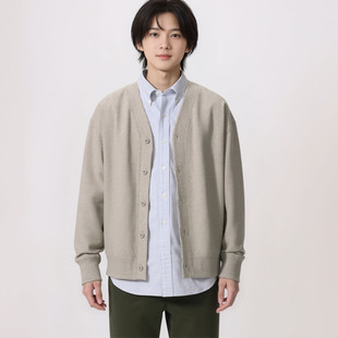 男装 V领卫衣外套2025秋冬新款 休闲开衫 时尚 483299 长袖 官网249