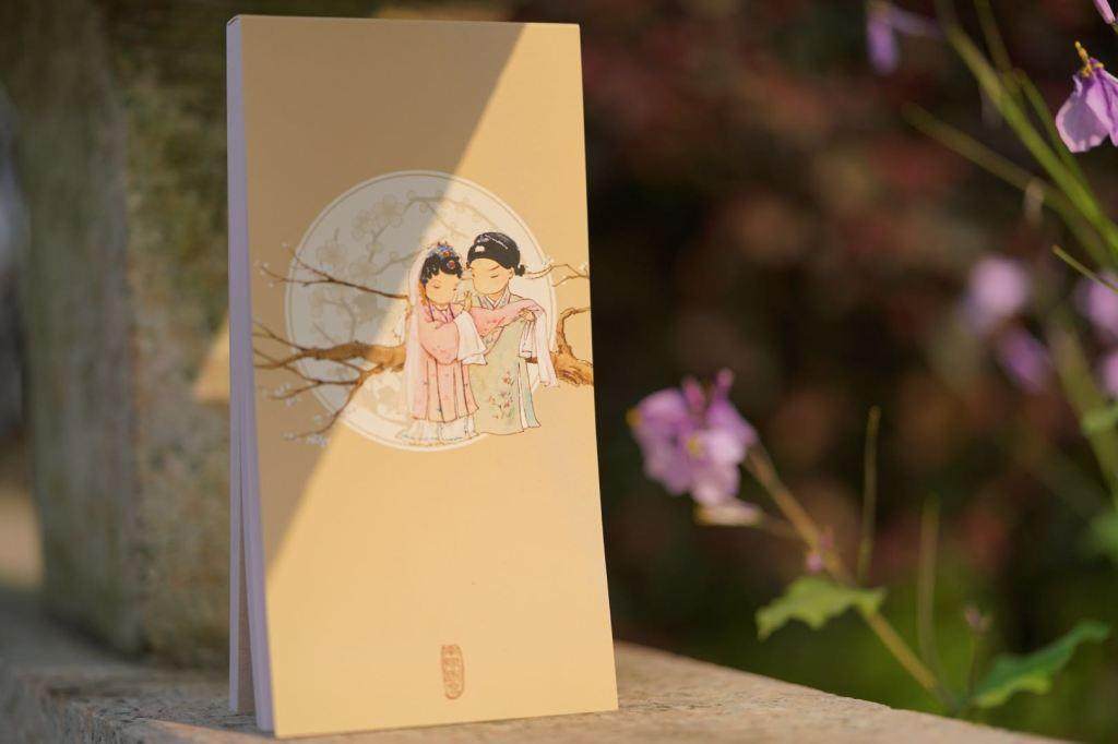 牡丹亭 昆曲 手绘插画 便签本便笺本 空白可撕 记事涂鸦